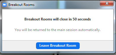 Zoom Breakout Rooms