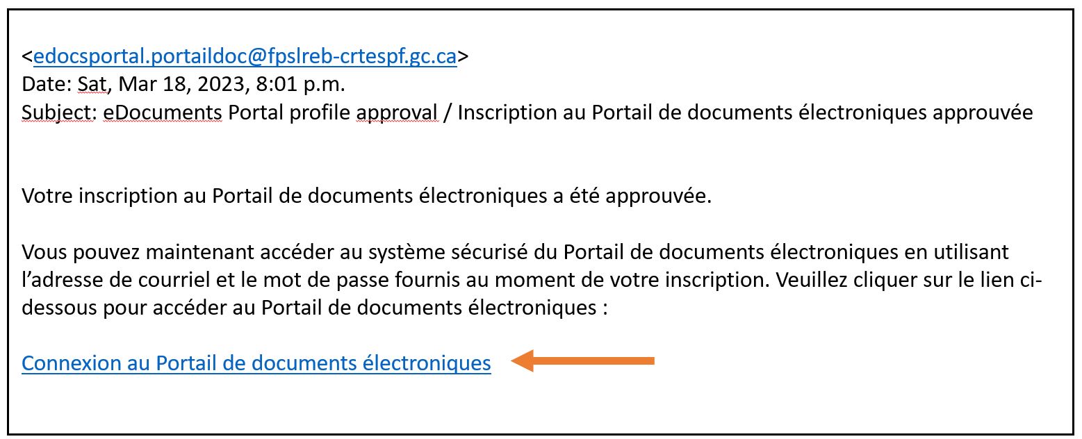 Vous pouvez maintenant cliquer sur Connexion pour récupérer des documents.