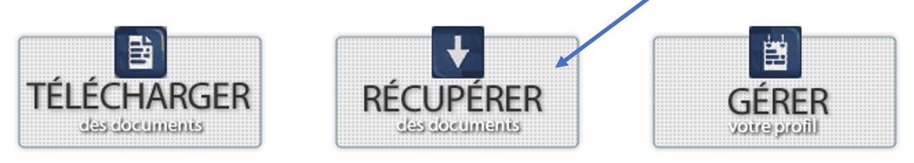 RÉCUPÉRER des documents